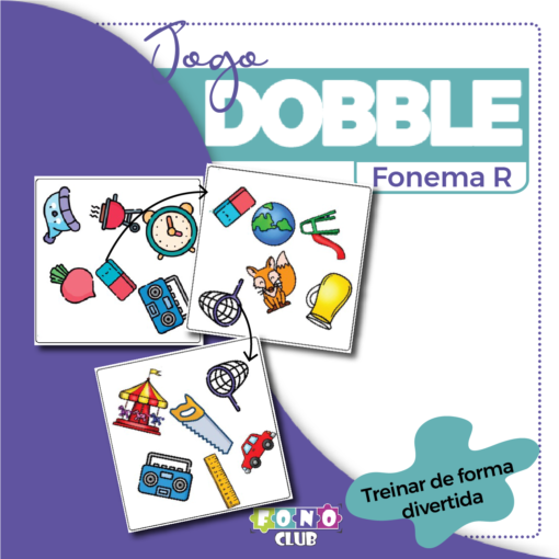 Capa Jogo Dobble Fonêmico R