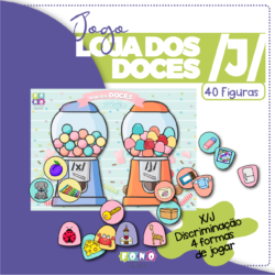 Arte Capa jogo Loja dos Doces Fonema j