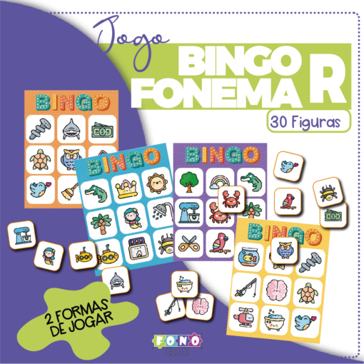 Capa do Jogo Bingo Fonema R