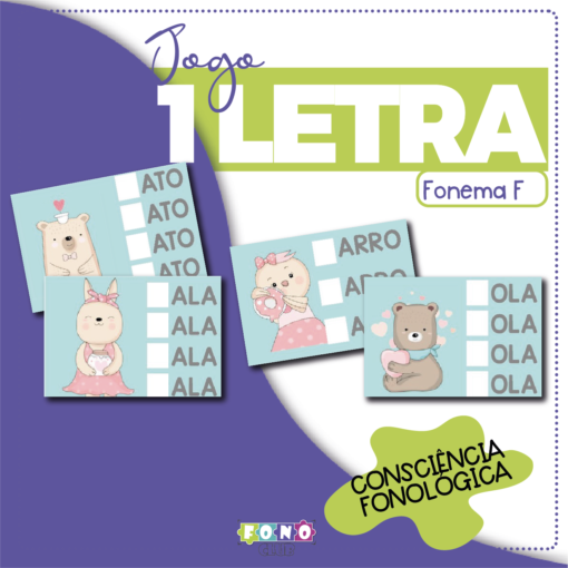 IMAGEM DE CAPA 1 LETRA FONEMA F