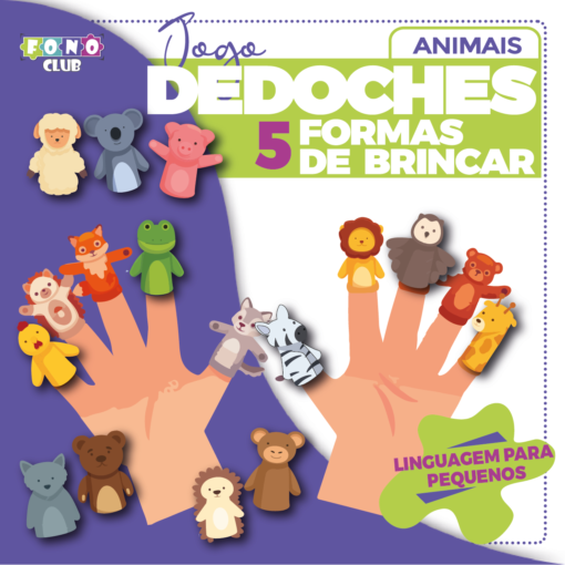 Capa Dedoches Animais