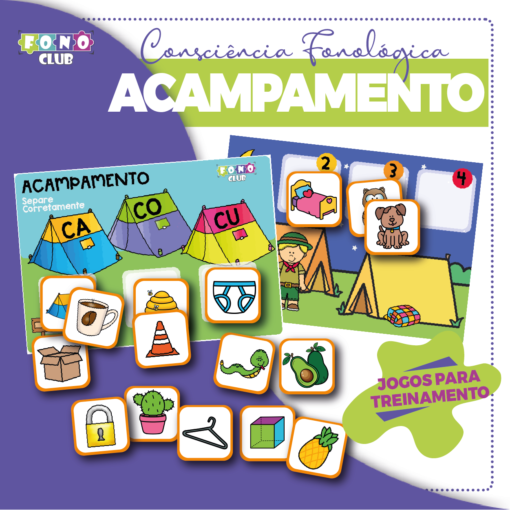 Capa do jogo Acampamento Consciência Fonológica