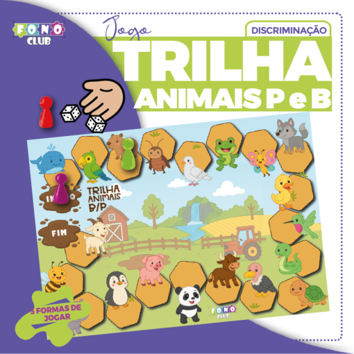 Capa do jogo Trilha Animais P e B
