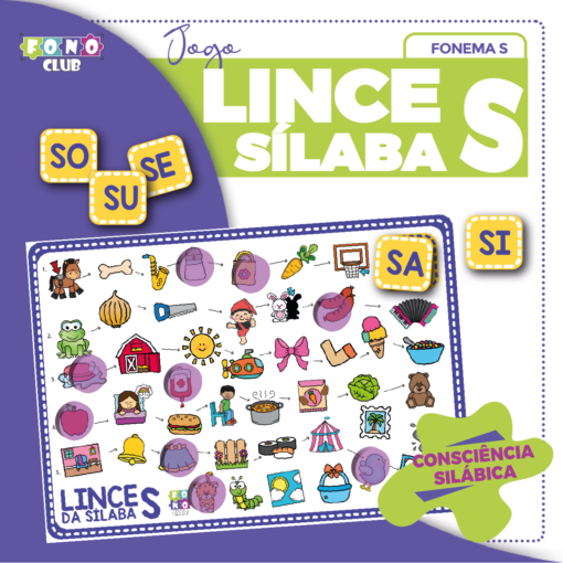 Capa do jogo Lince Sílaba S - Fonema S