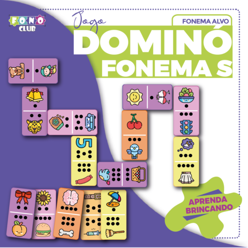 Capa do Jogo Dominó Fonema S