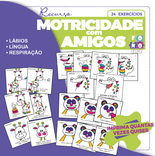 Capa do Motricidade com amigos